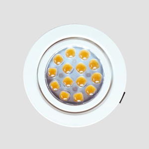 AA 인테리어 LED 일체형 가구 매입등 (화이트,크롬) 전구색