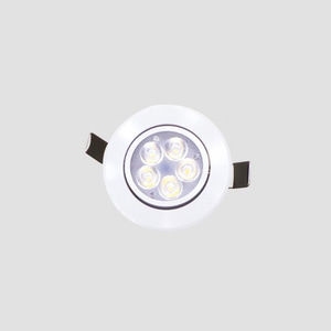 AA 인테리어 LED 일체형 3인치 매입등 (화이트,블랙,크롬)