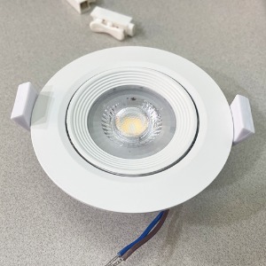 금호 번개표 LED 회전 매입등 5W 안전기일체형 전구 LED MR16램프